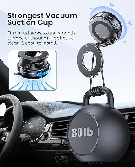 360° Vacuum Magnetic Phone Holder™